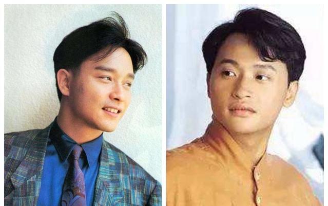张国荣和陈志朋,很多人说正因为陈志朋长的太像哥哥,导致他一直发展不