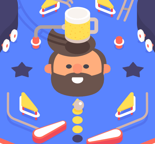 这位胡渣大叔火了,他将扁平化gif推向了极致