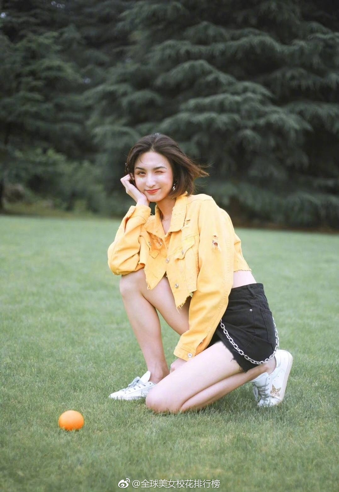 短发也很美谭茜蔓东华大学2017级服装设计专业本科来自湖南