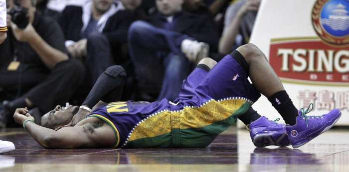 nba历史上十大重伤马龙被上榜三次最后一个被评为最恐怖