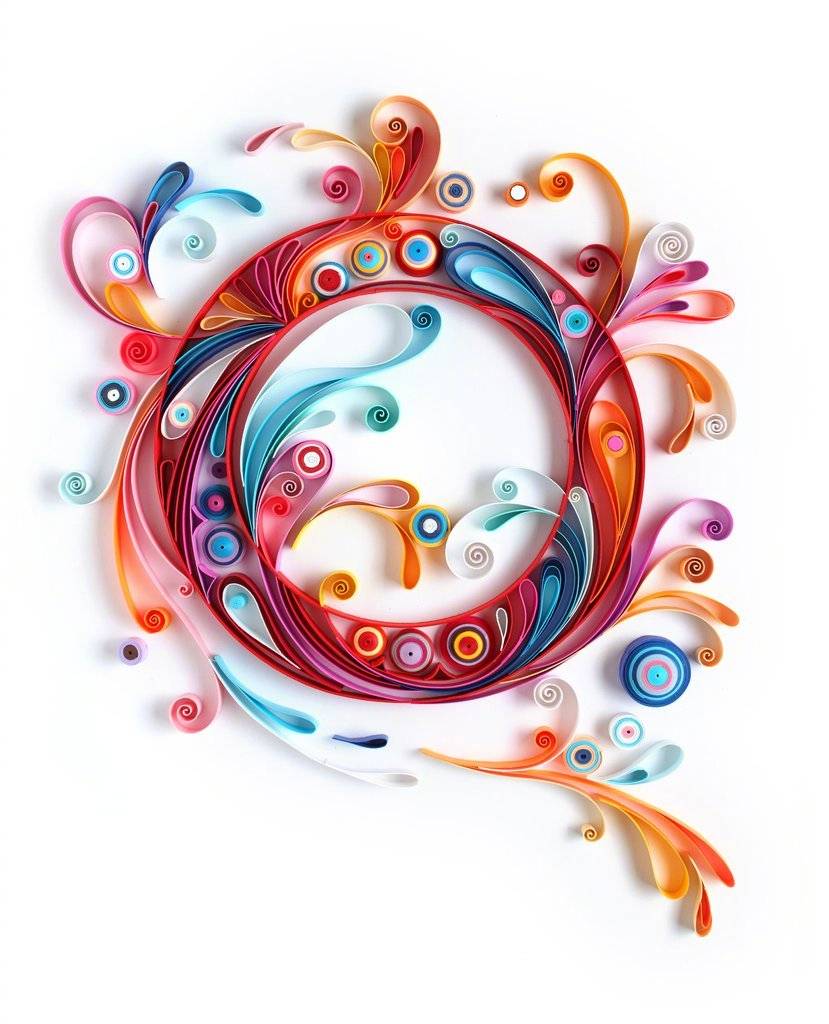 俄罗斯艺术家 yulia brodskaya 衍纸作品