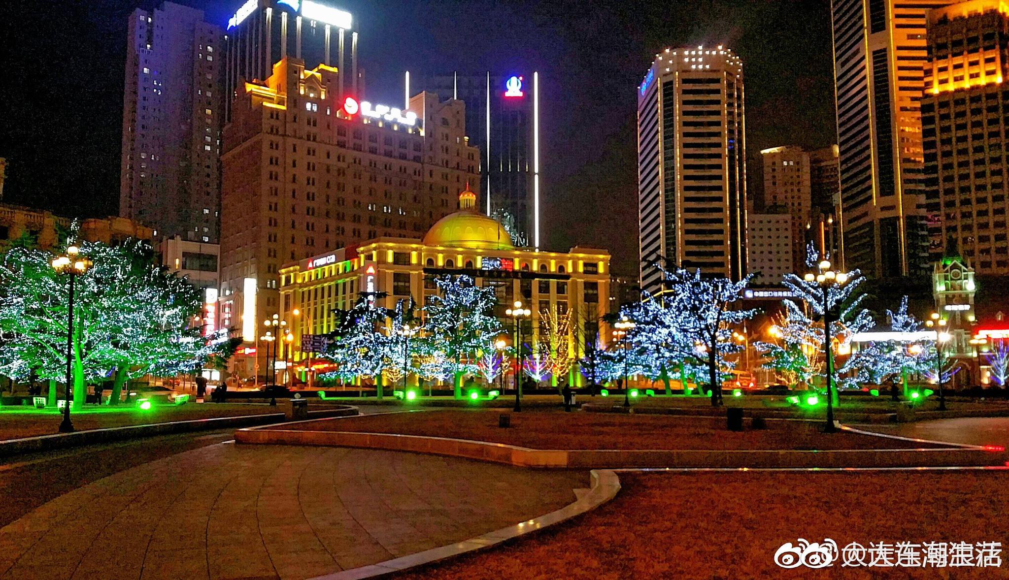 大连中山广场美景