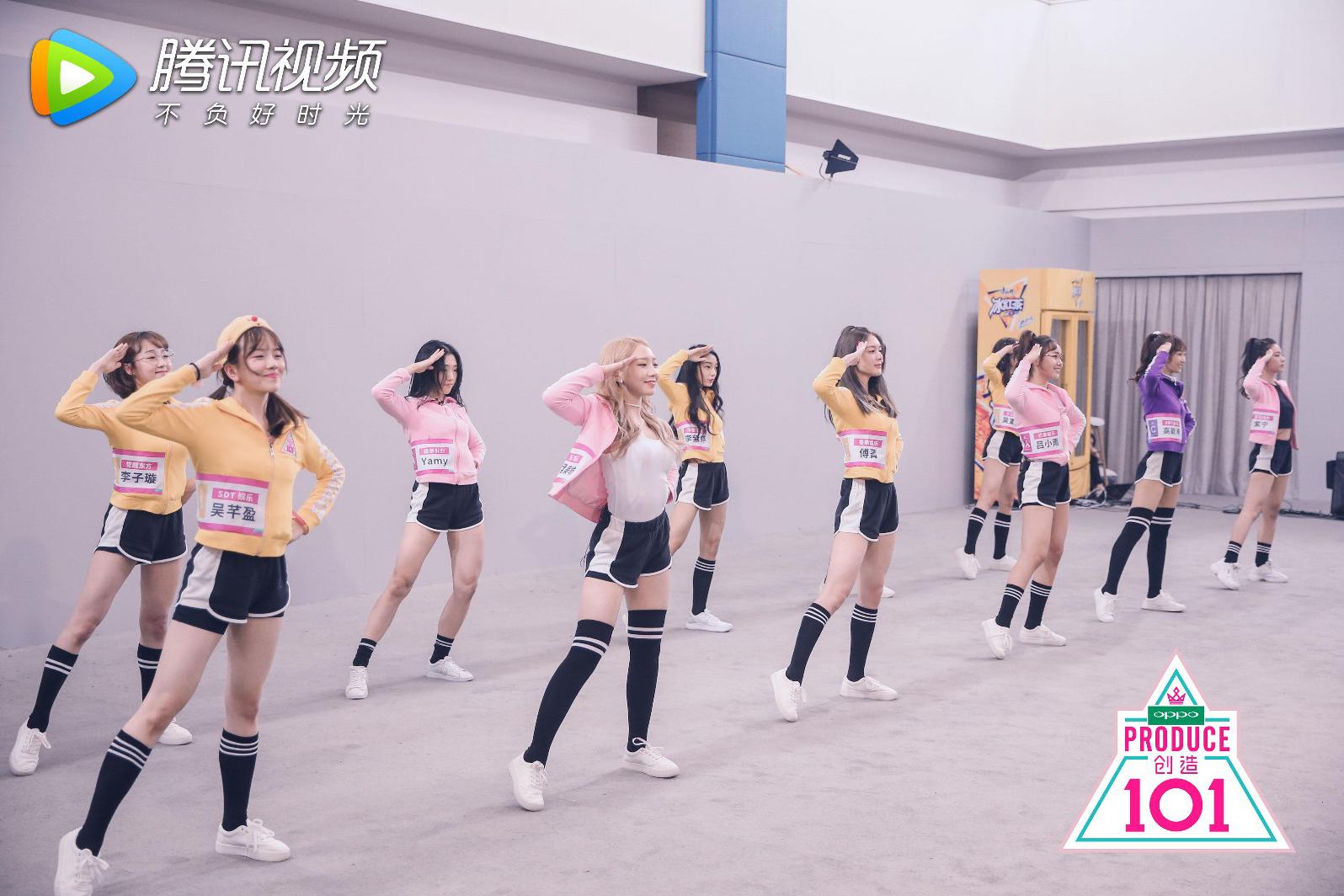 如果吉尼斯有齐舞比拼的话,101位小姐姐的《创造101》必须有姓名