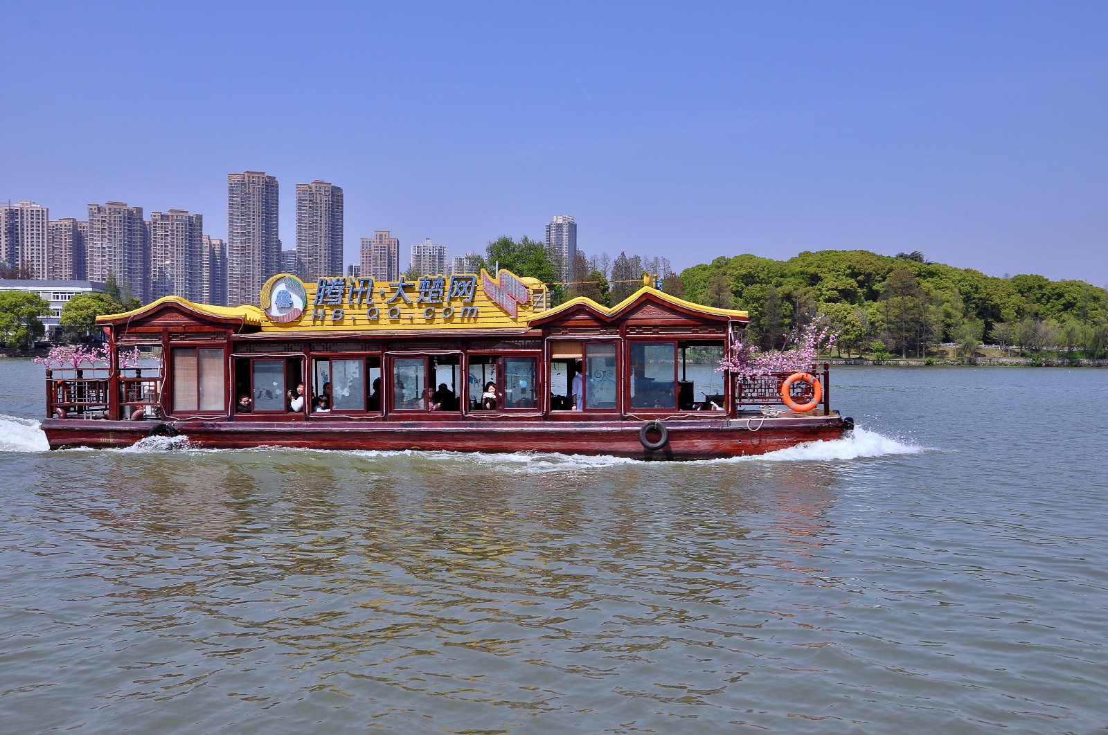 东湖游船武汉东湖风景区