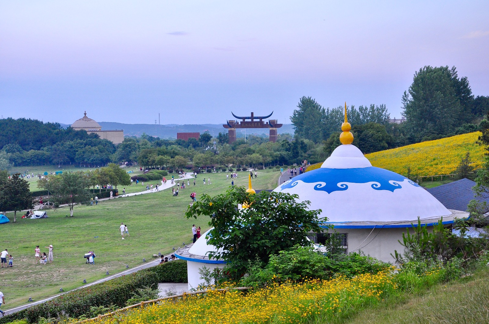 木兰草原风光【武汉 黄陂 木兰草原风景区】