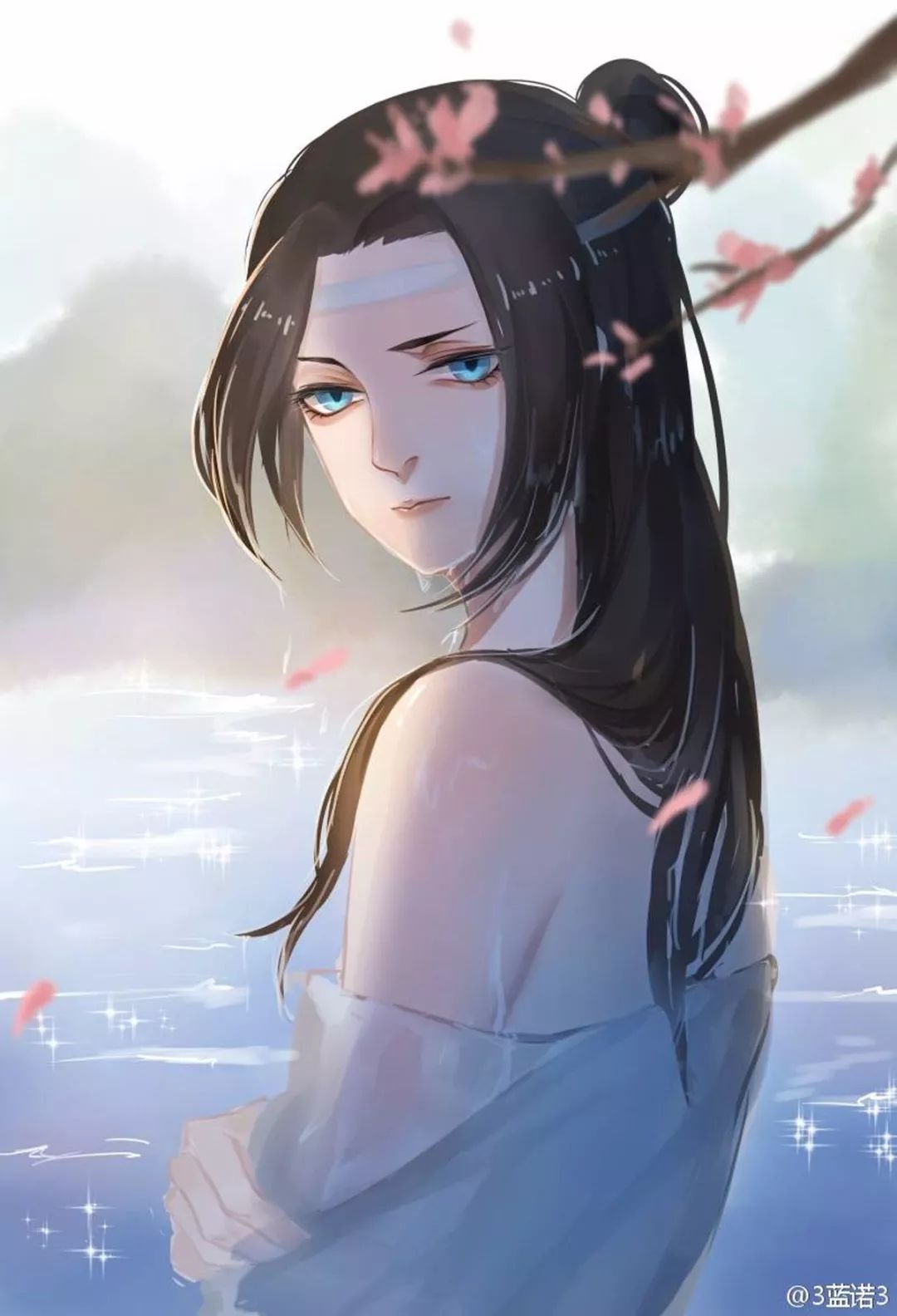 本期壁纸为"蓝思追"