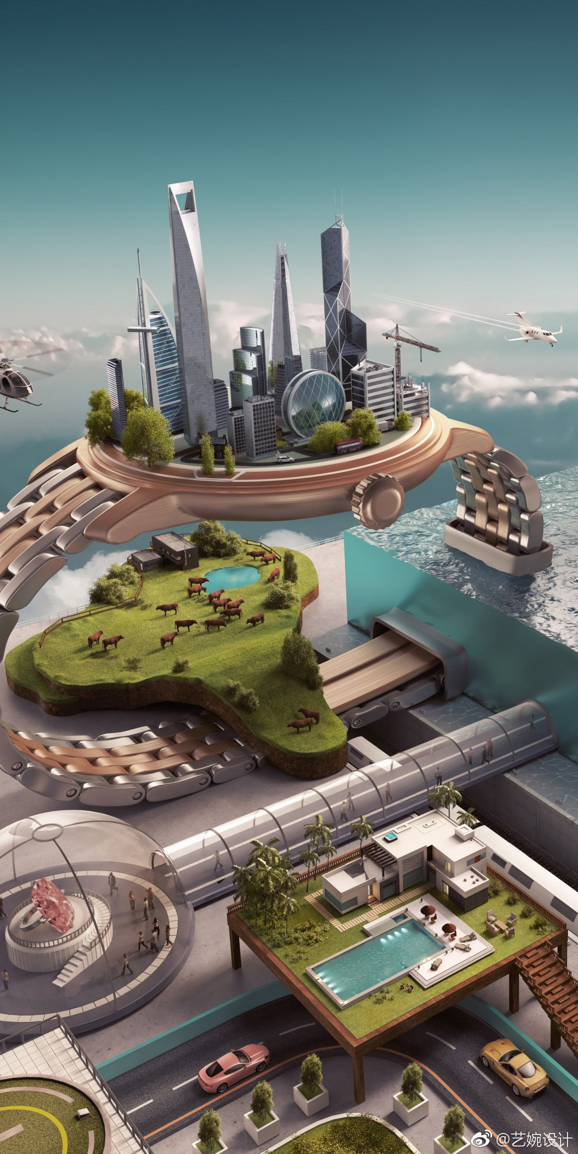 捷克斯洛伐克radoxiststudio创意与3d图像合成作品