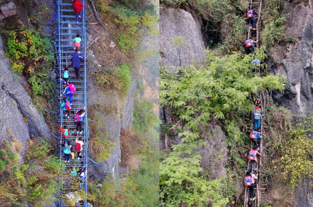 中国的悬崖村:出行需攀爬800米悬崖,如此危险村民为何不搬迁