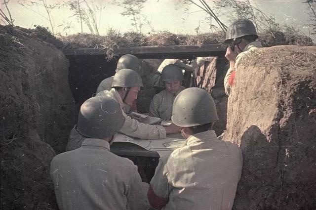 1949年解放战争中的指挥所是什么样子的?一组彩色照片告诉你!