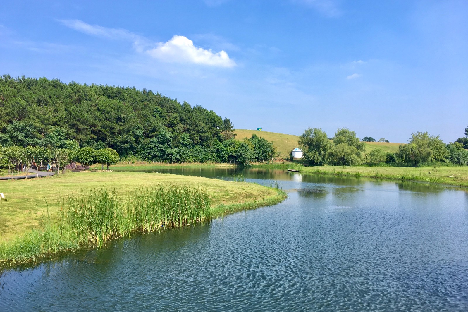 木兰草原风光武汉黄陂木兰草原风景区