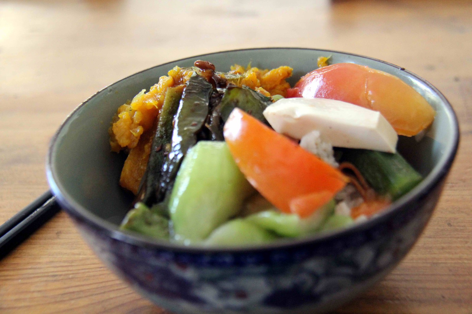 寺庙这一顿素食午餐,有道菜大家都爱吃,不少人吃了两大碗饭