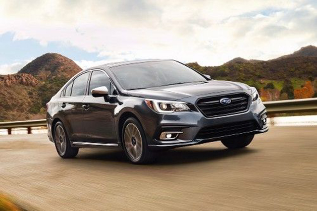 进口 全时四驱的中型轿车 斯巴鲁力狮实力非凡