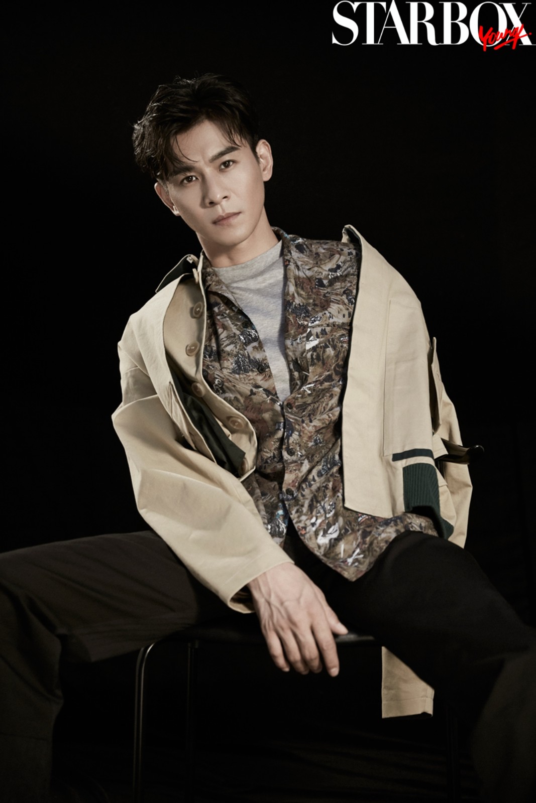 乔振宇秋冬写真大片曝光 沉稳自在演绎成熟风度