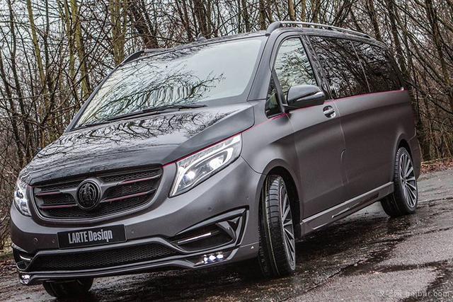 日内瓦车展 奔驰v级改装奢华商务房车