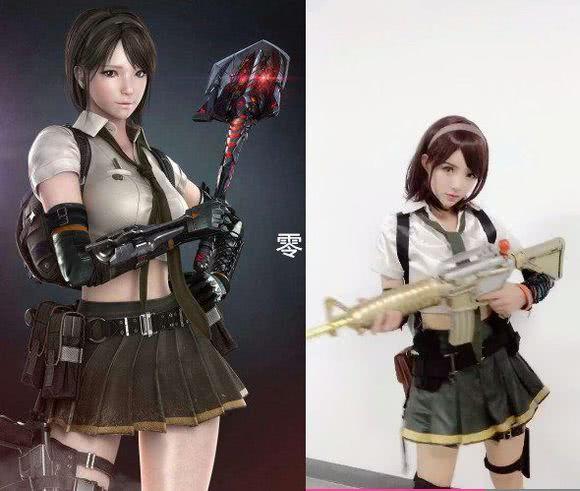 穿越火线四大女角色真人美女cos哪一款才是你的最爱