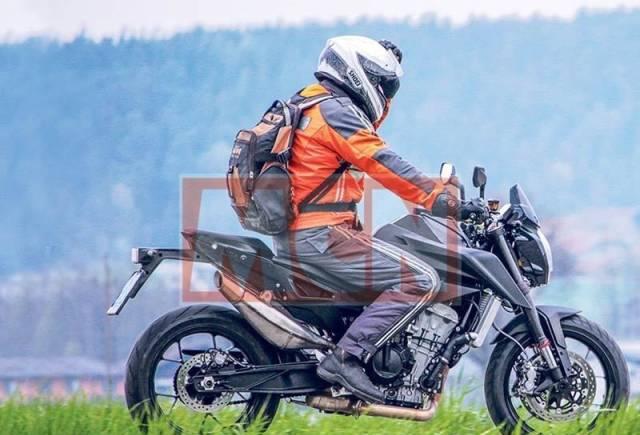 ktm 800 duke谍照曝光 预计秋季发布!