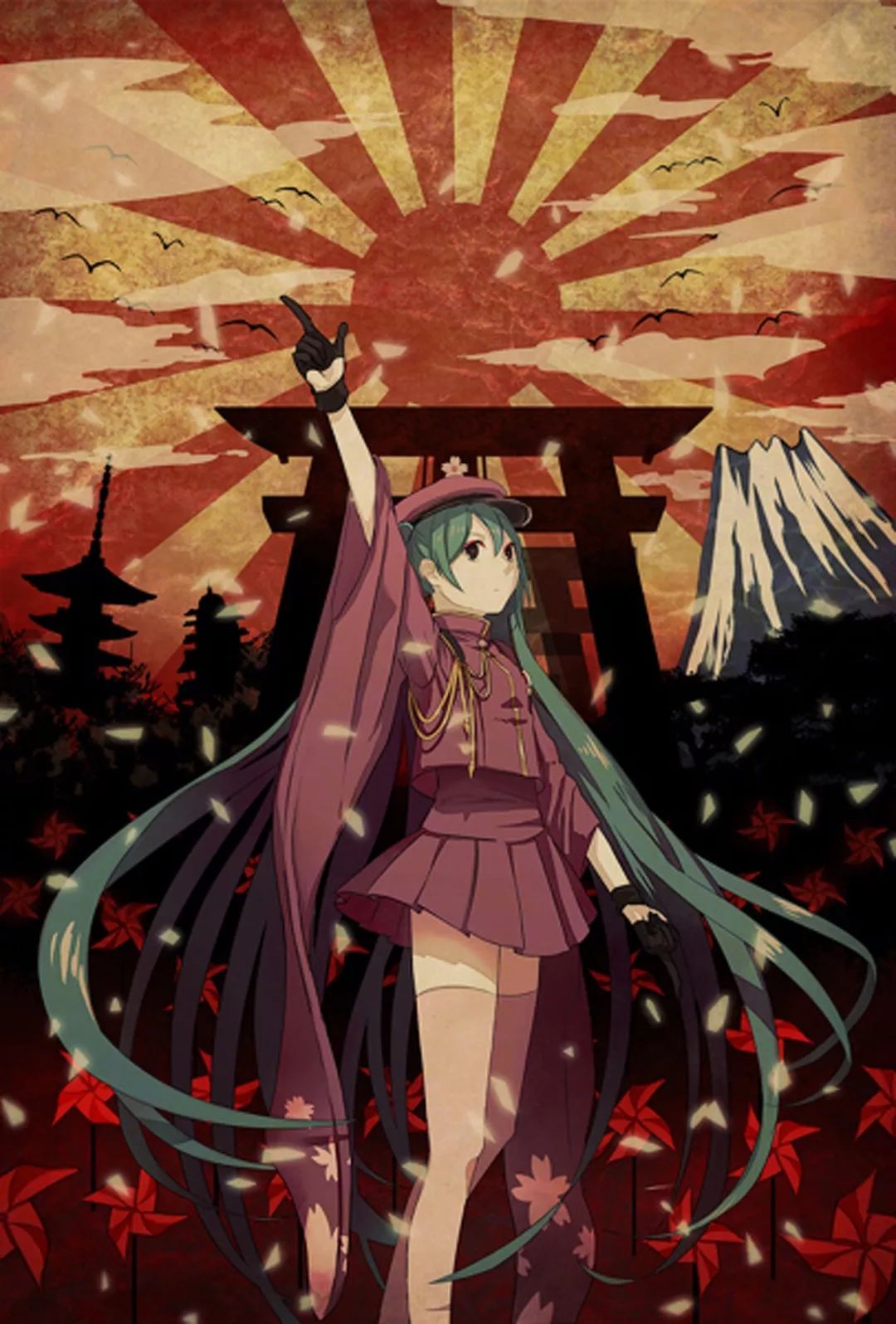 本期壁纸为千本樱