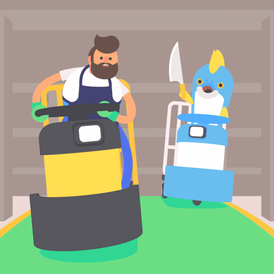 这位胡渣大叔火了,他将扁平化gif推向了极致