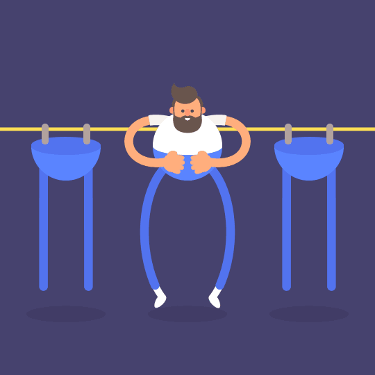 这位胡渣大叔火了,他将扁平化gif推向了极致