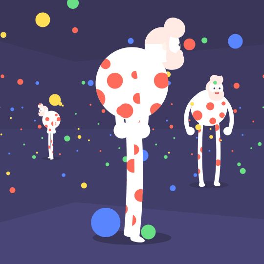 这位胡渣大叔火了,他将扁平化gif推向了极致