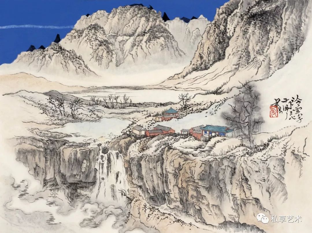 李南辰仙山古刹