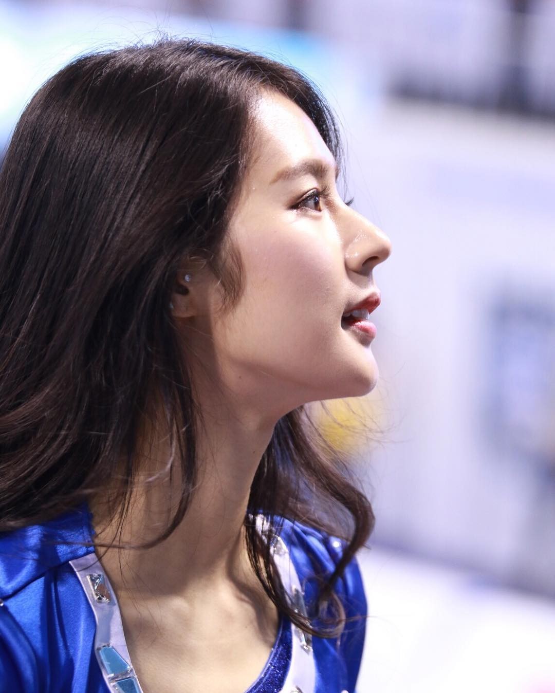 韩国最美啦啦队长mong2观众进场都看她不看球美腿逆天长又正