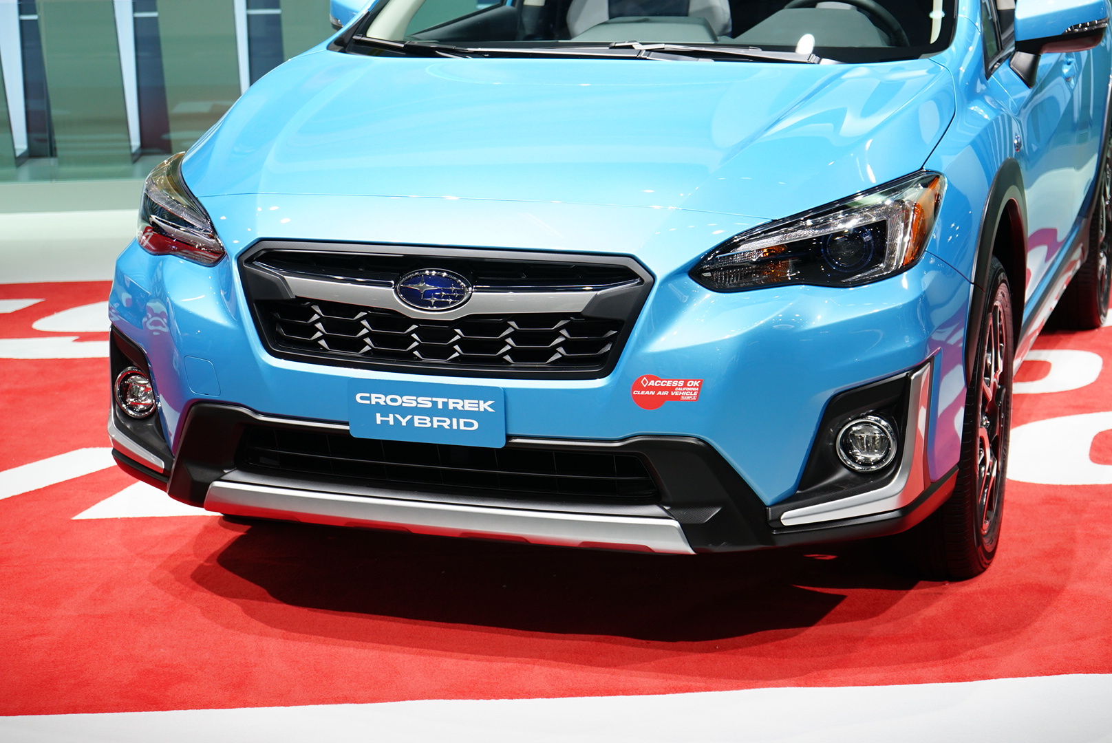 2018洛杉矶车展:斯巴鲁xv phev车型亮相