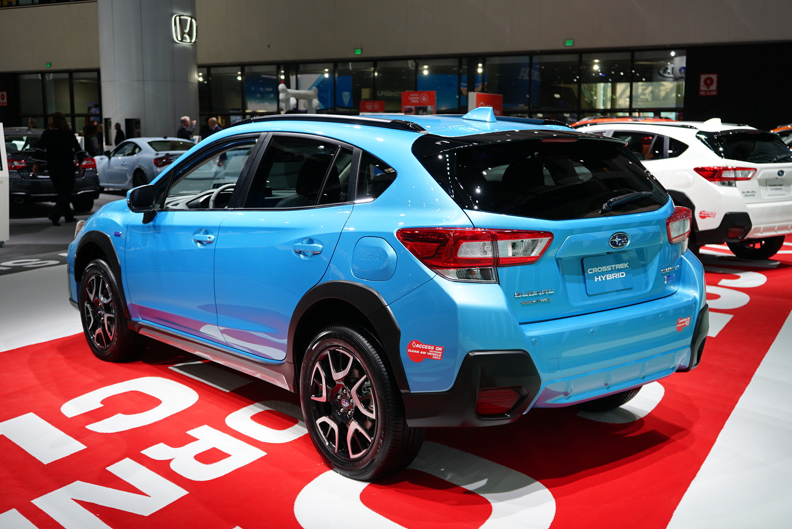 2018洛杉矶车展:斯巴鲁xv phev车型亮相