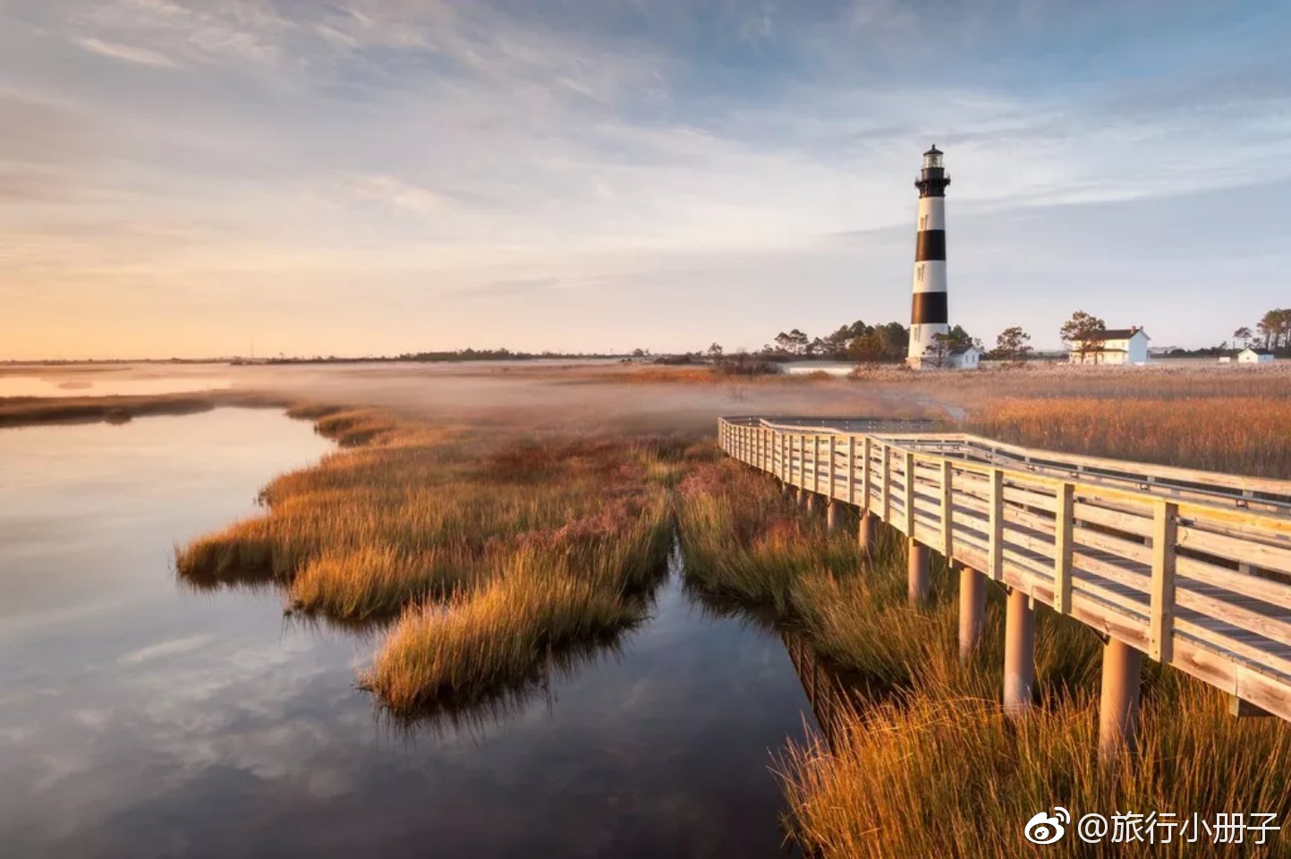 北卡罗来纳州的海滩分布在长达480公里长的海岸线上