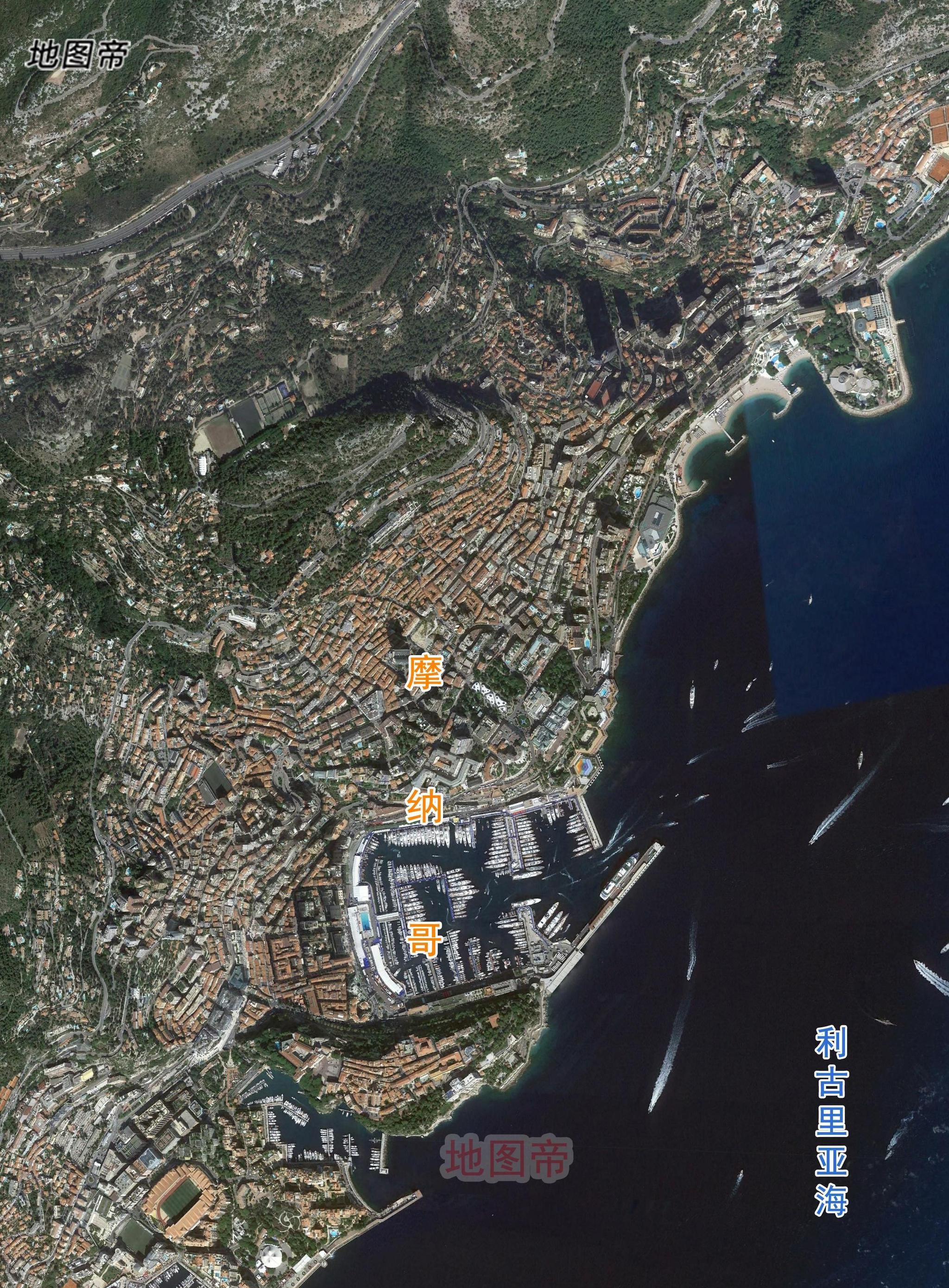 航拍才知道,小小的摩纳哥为何那么有名?