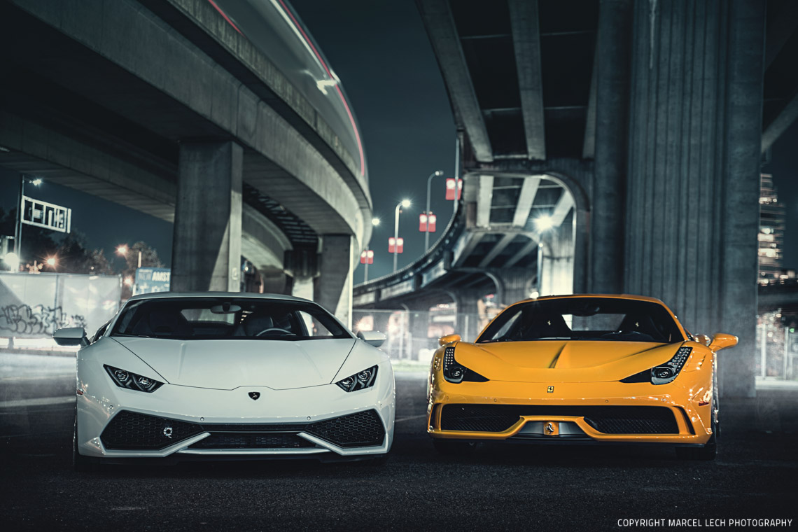 兰博基尼lp6104vs法拉利458speciale02