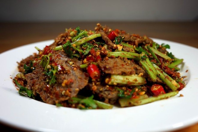 凉拌牛肉 干拌牛肉 牛肉做法