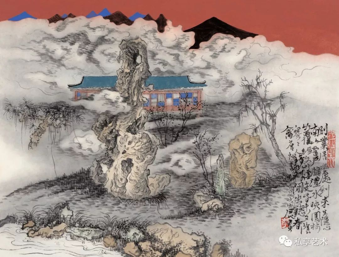 李南辰仙山古刹