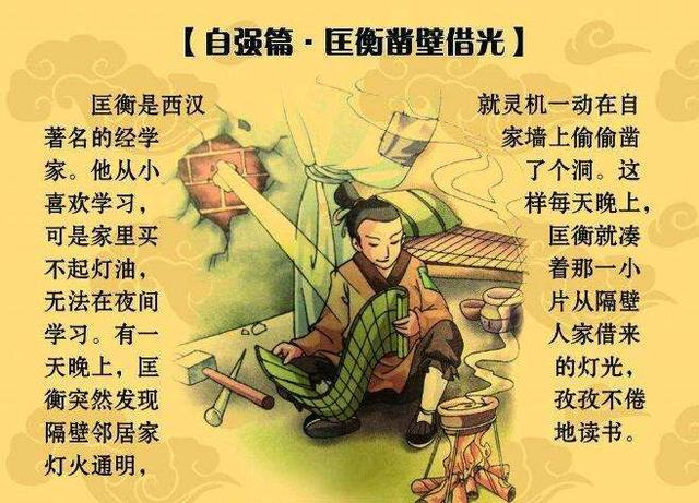 “凿壁借光”的匡衡,长大后变成了啥样?|匡衡|课本|学生_新浪新闻