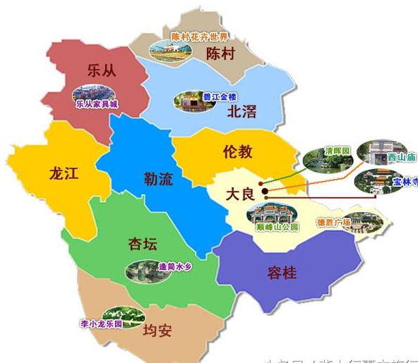 逢简水乡:地处佛山顺德杏坛镇北端,锦鲤江畔,这里空气清新,碧波荡漾.