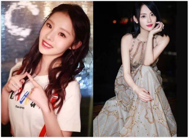 王婷的长相偏甜美,辨识度很高,更是实力撞脸张嘉倪