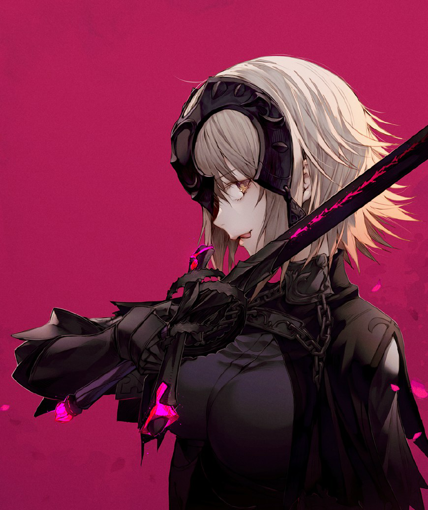 韩国插画师wanke这画风够华丽细致还带一点唯美黑暗系风格