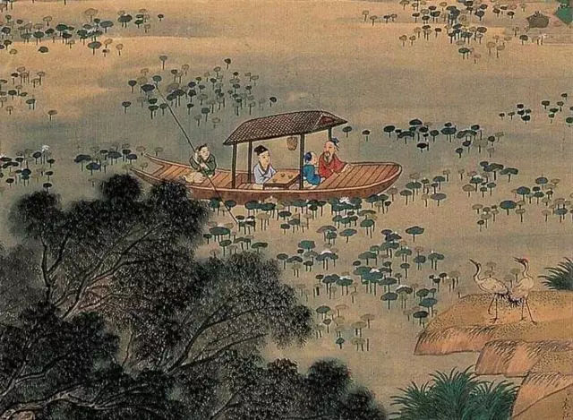 历代名画中的「一叶扁舟」,感觉还是石涛的最生动