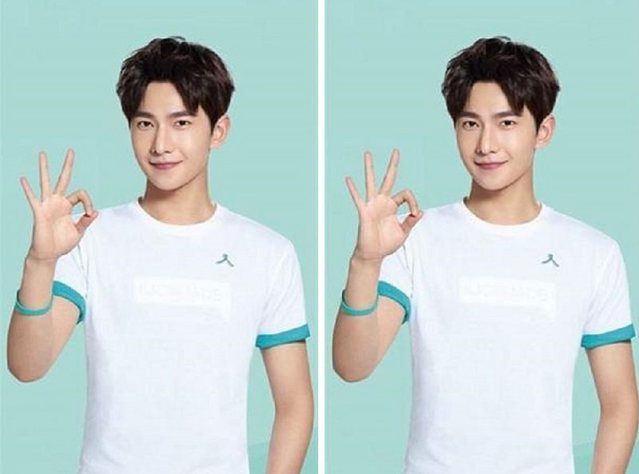 明星的ok手势,蔡徐坤当眼镜,杨洋最标准,李沁的太自然了!