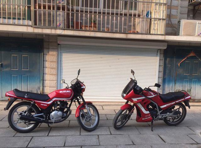 车主同时购入的,还有另一台更牛的,这就是被称为"铃木王中王"的gs125r