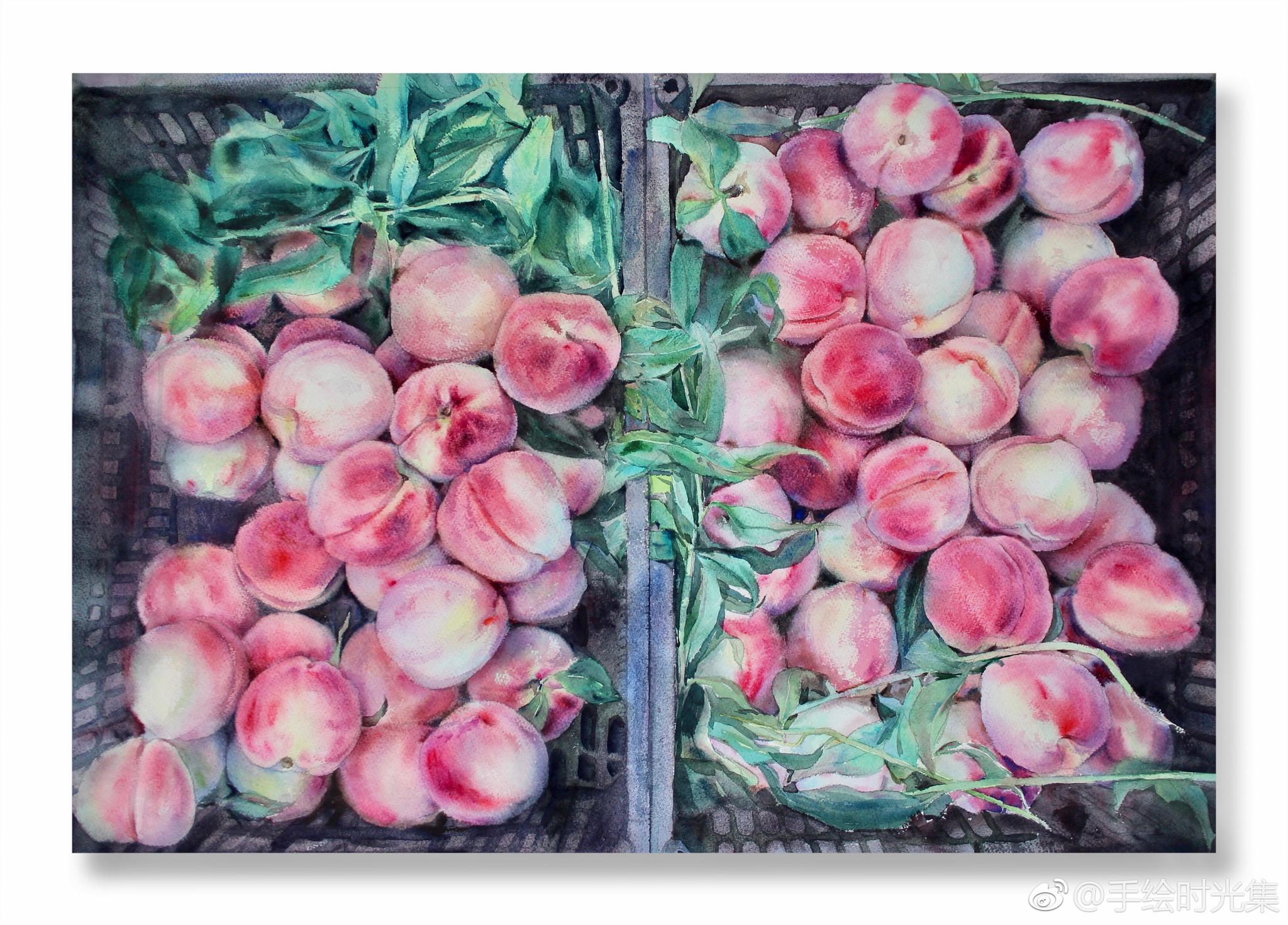 桃子 投稿(@zhiping水彩 )