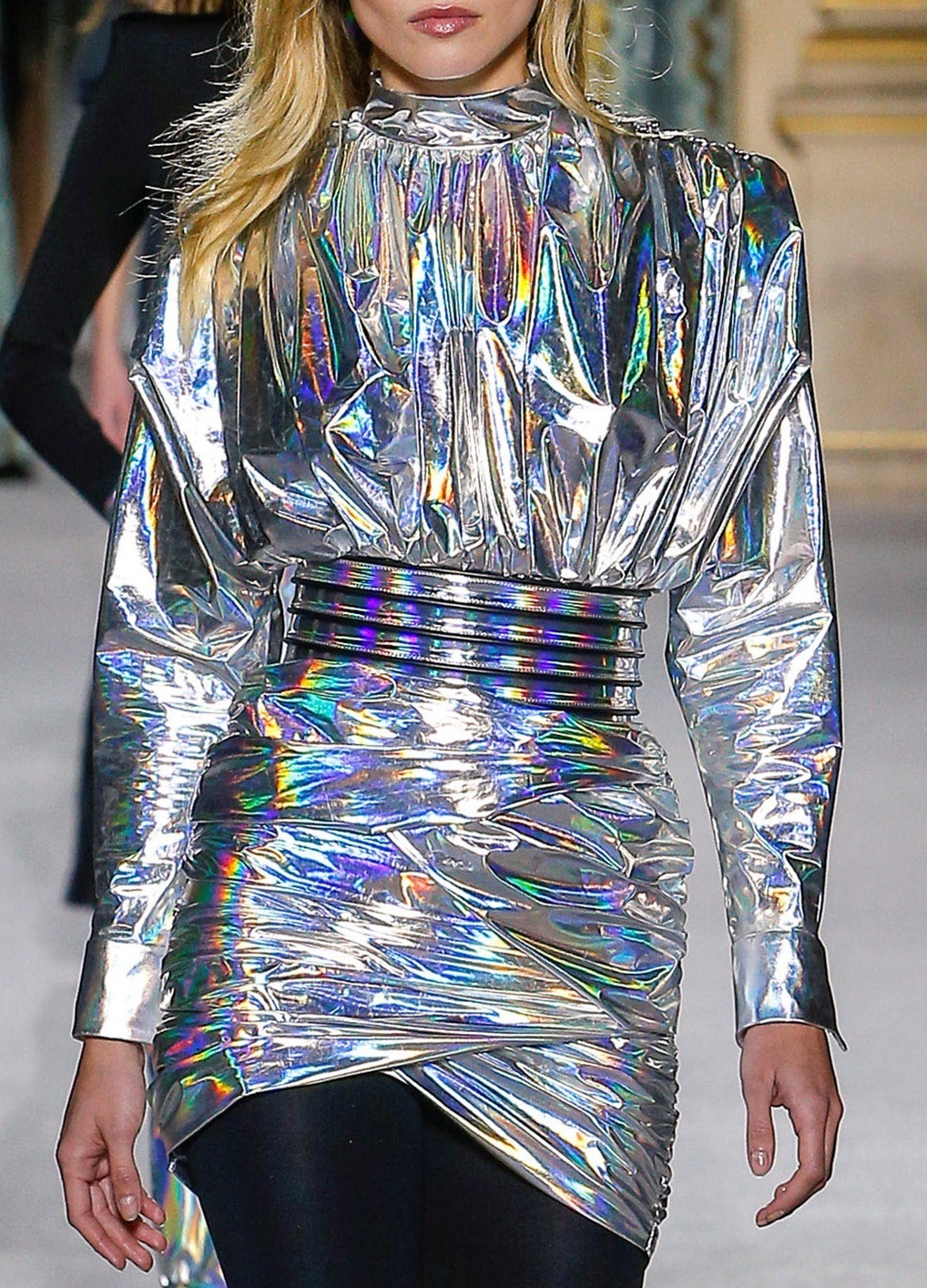 balmain fall 2018 runway details