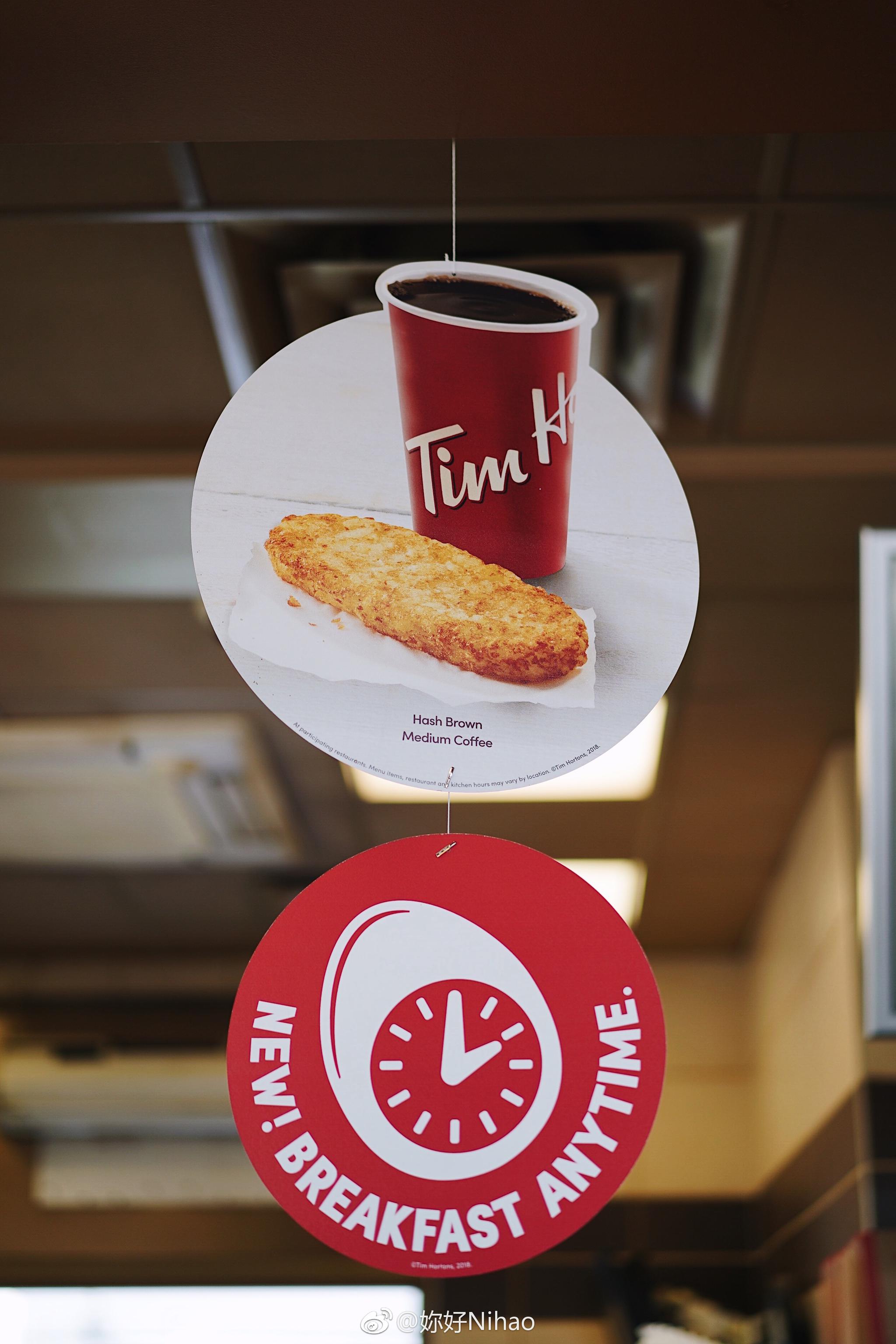 Tim Hortons早餐甜甜圈甜点_新浪新闻