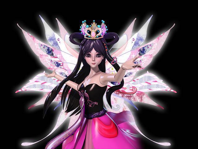 叶罗丽当这四位仙子拥有美丽的翅膀之后冰公主美若天仙