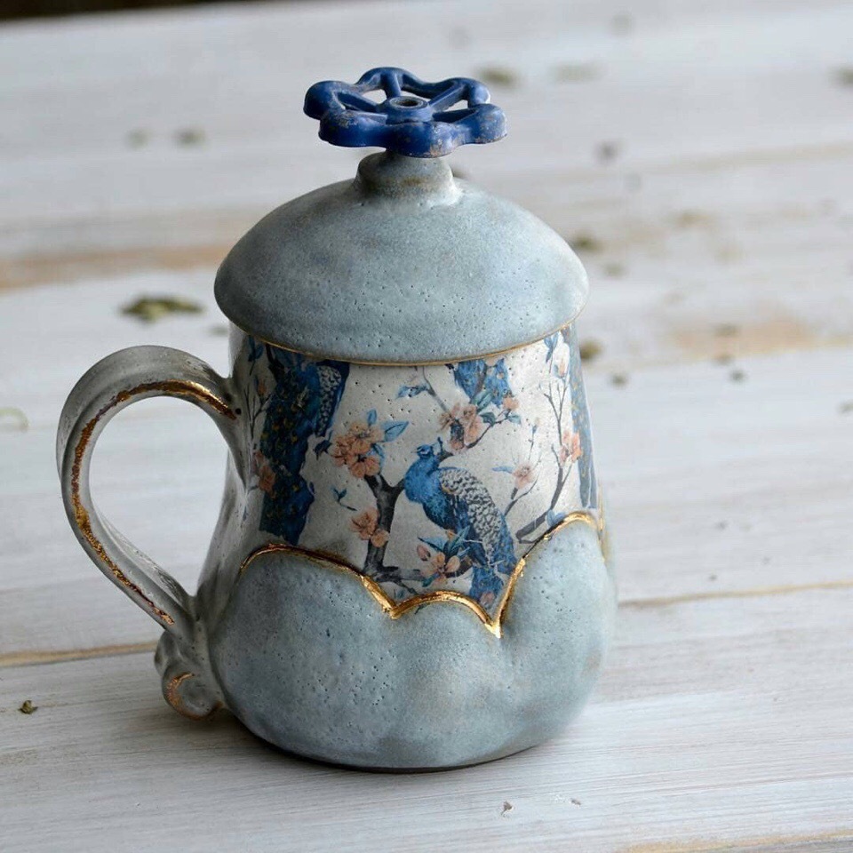 精美陶瓷杯艺术家kentianaud