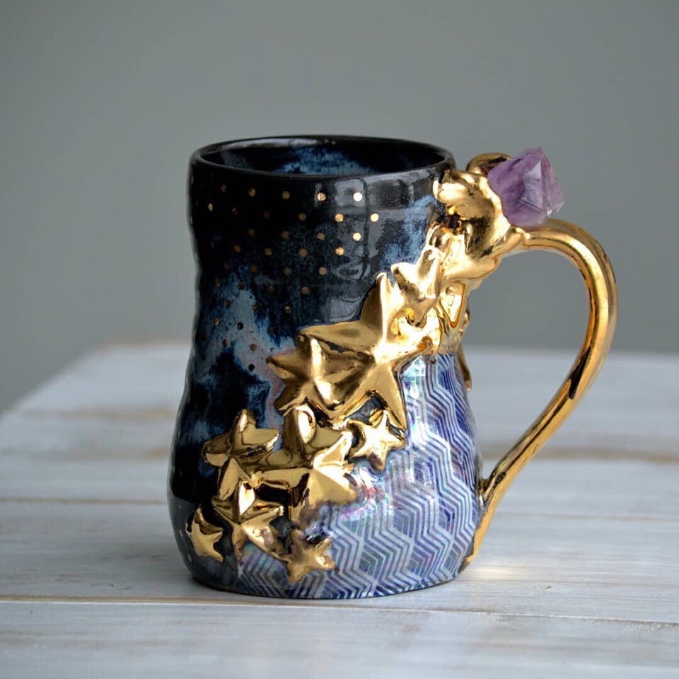 精美陶瓷杯艺术家kentianaud