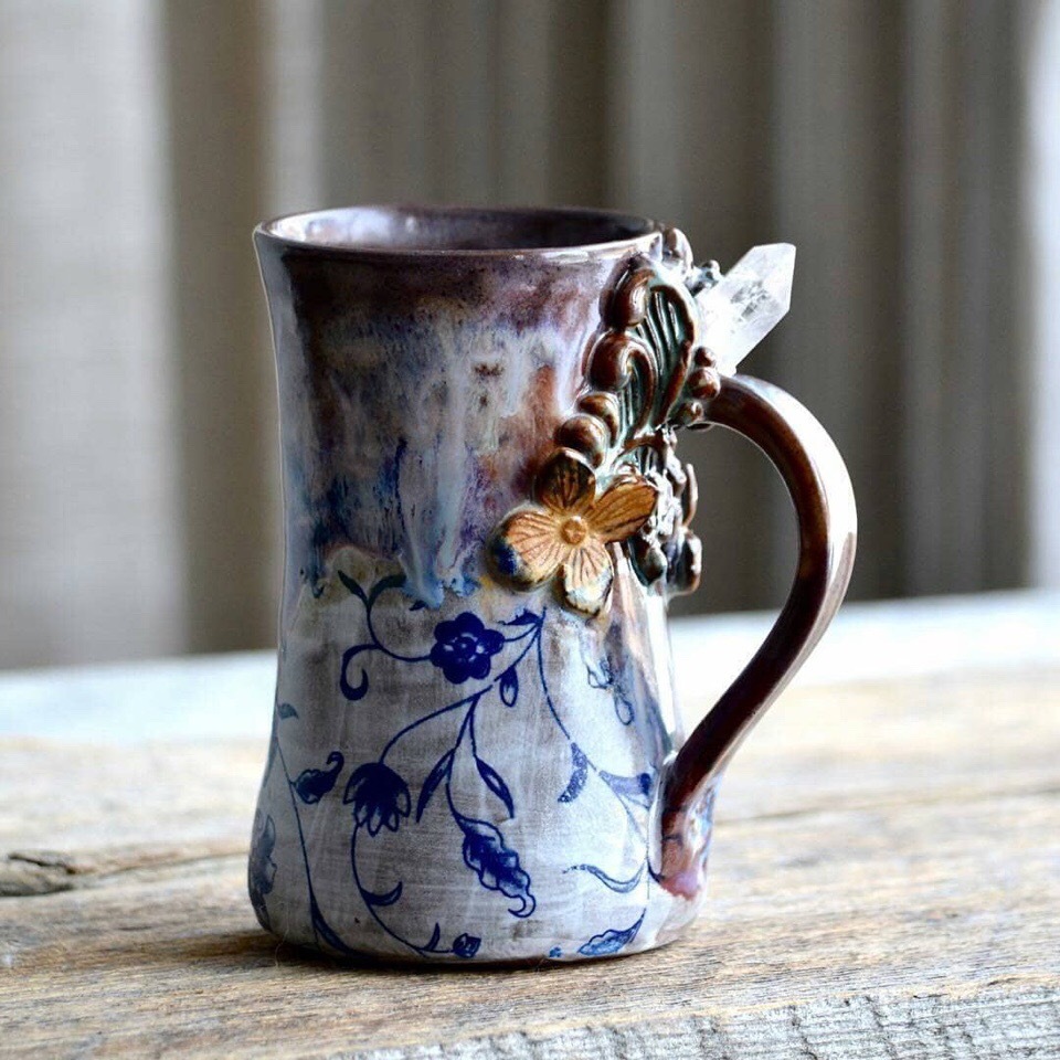 精美陶瓷杯 | 艺术家kentia naud