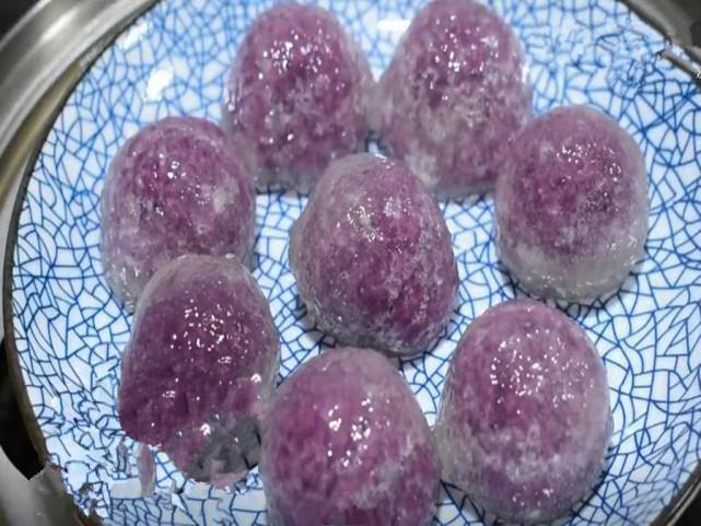 紫薯水晶包,保证你没吃过,实在太好吃了,拿肉都不换