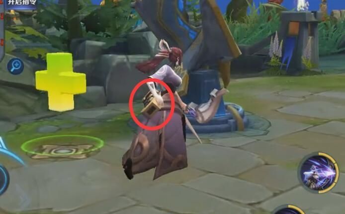 王者荣耀3d视角下意外发现伽罗的一个秘密天美又偷懒了