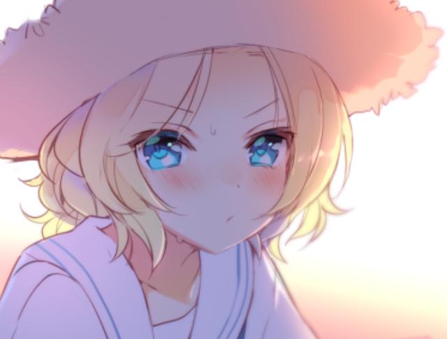 二次元动漫头像活泼开朗小萝莉对未来充满了期待